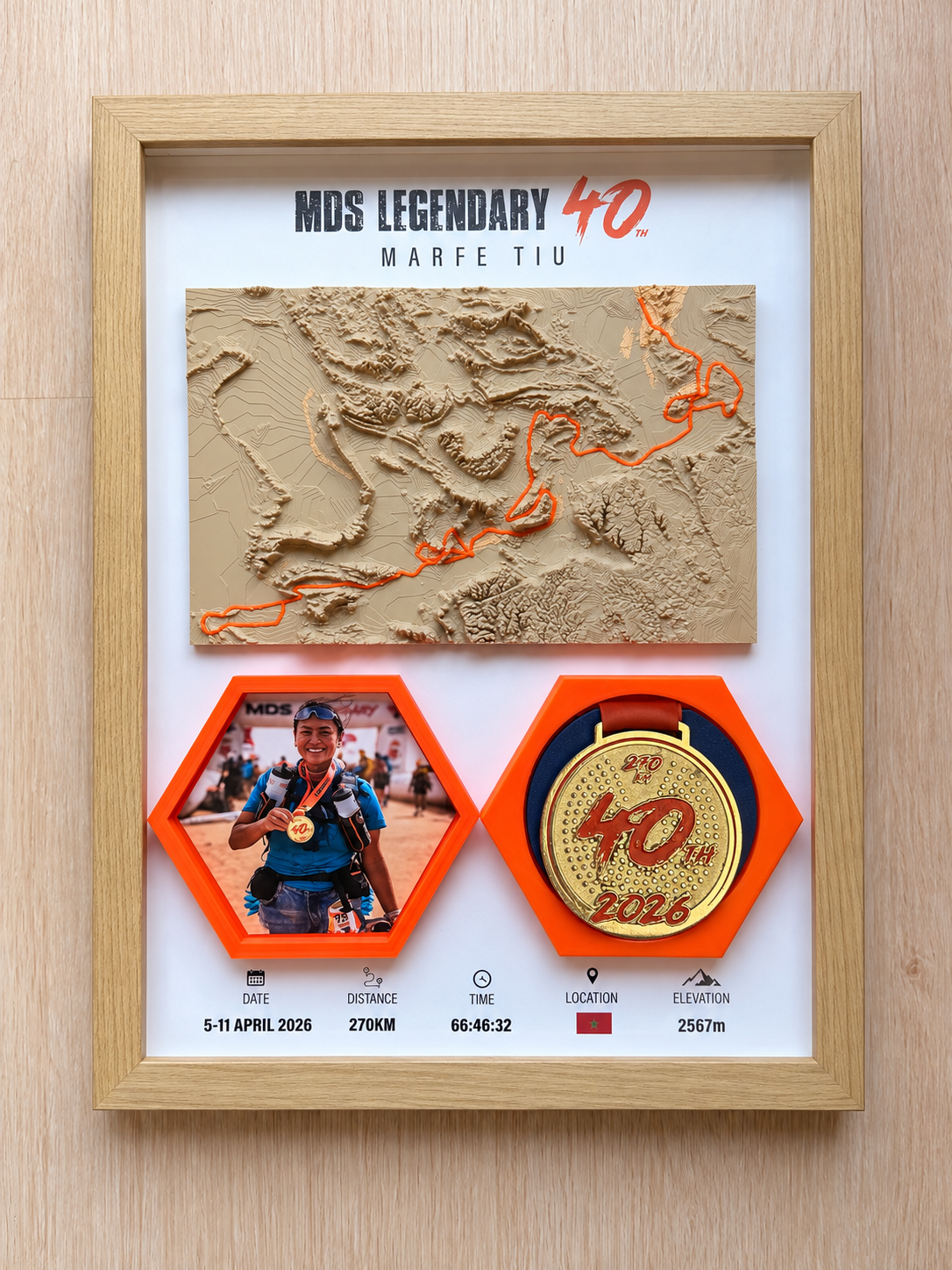 Ultra Trail Project Frames Gallery — MDS Legendary 40th — Marfe Tiu
